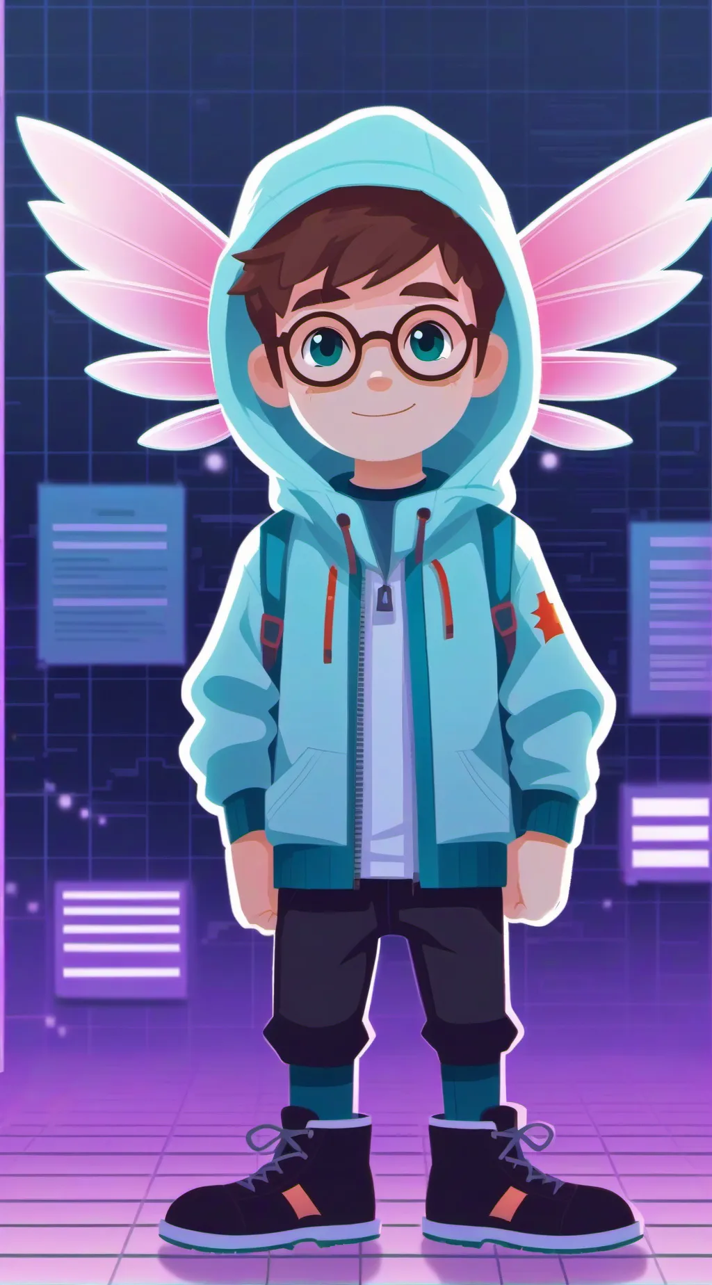 ai character: technoblade background