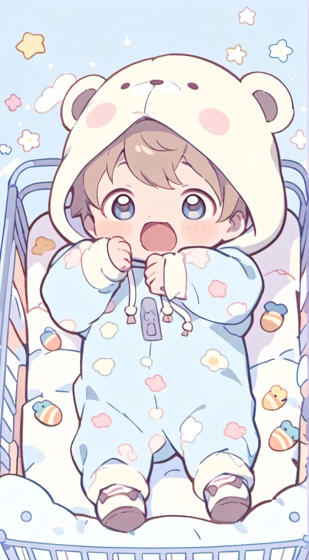 ai character: Teddy background