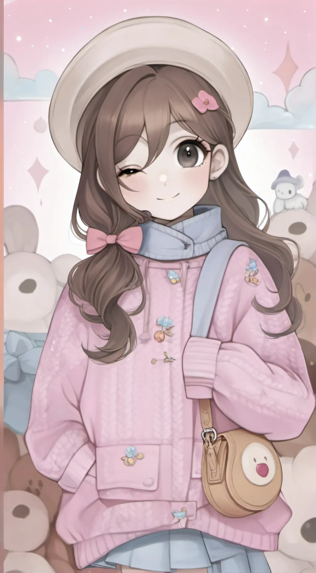 ai character: Zoey🧸 background