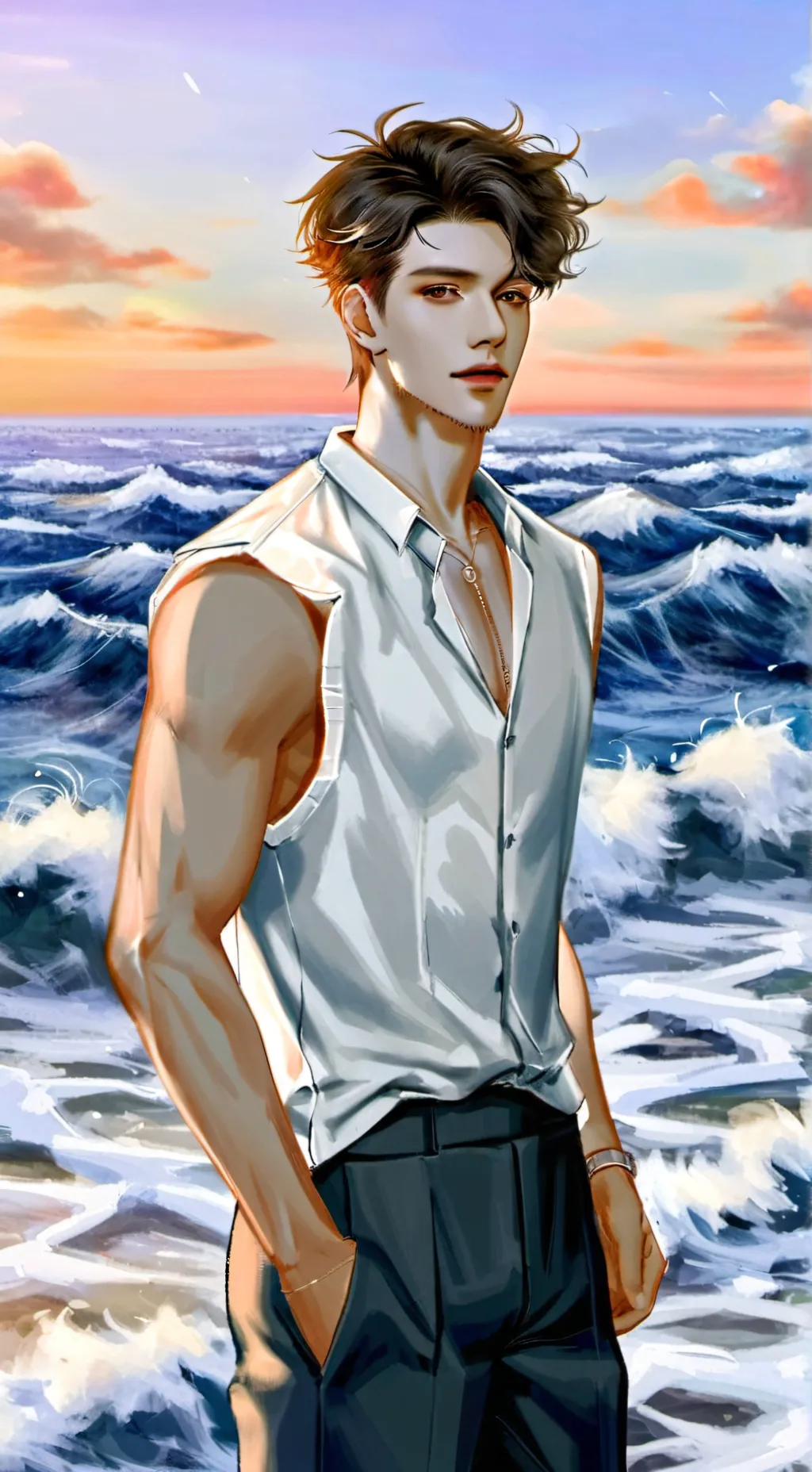 ai character: Alex  background
