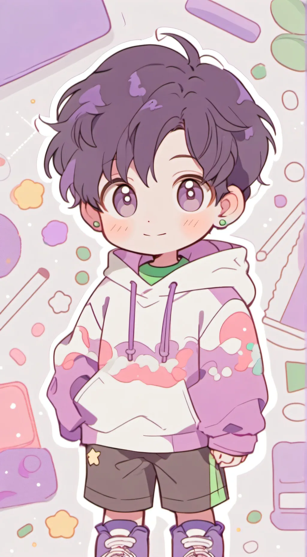 ai character: Little Satsuke background