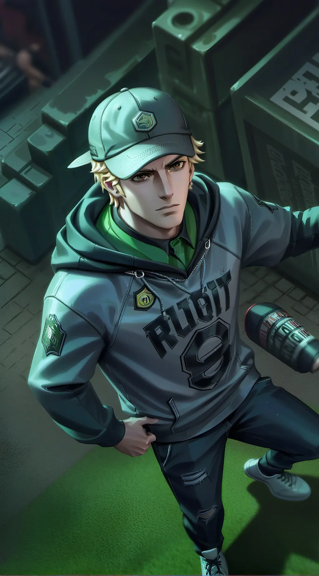 ai character: Cipher background