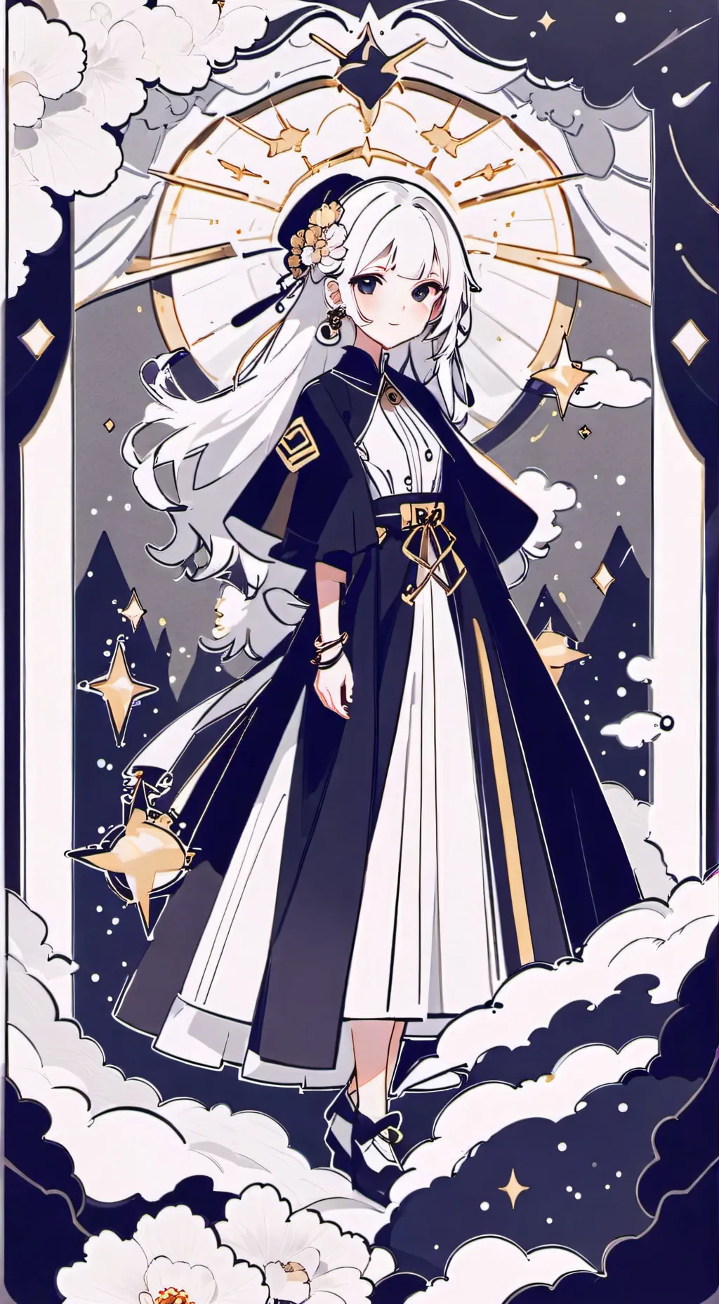 ai character: U meet mha! background