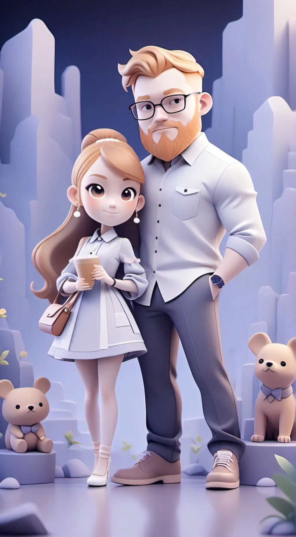 ai character: Dad  background