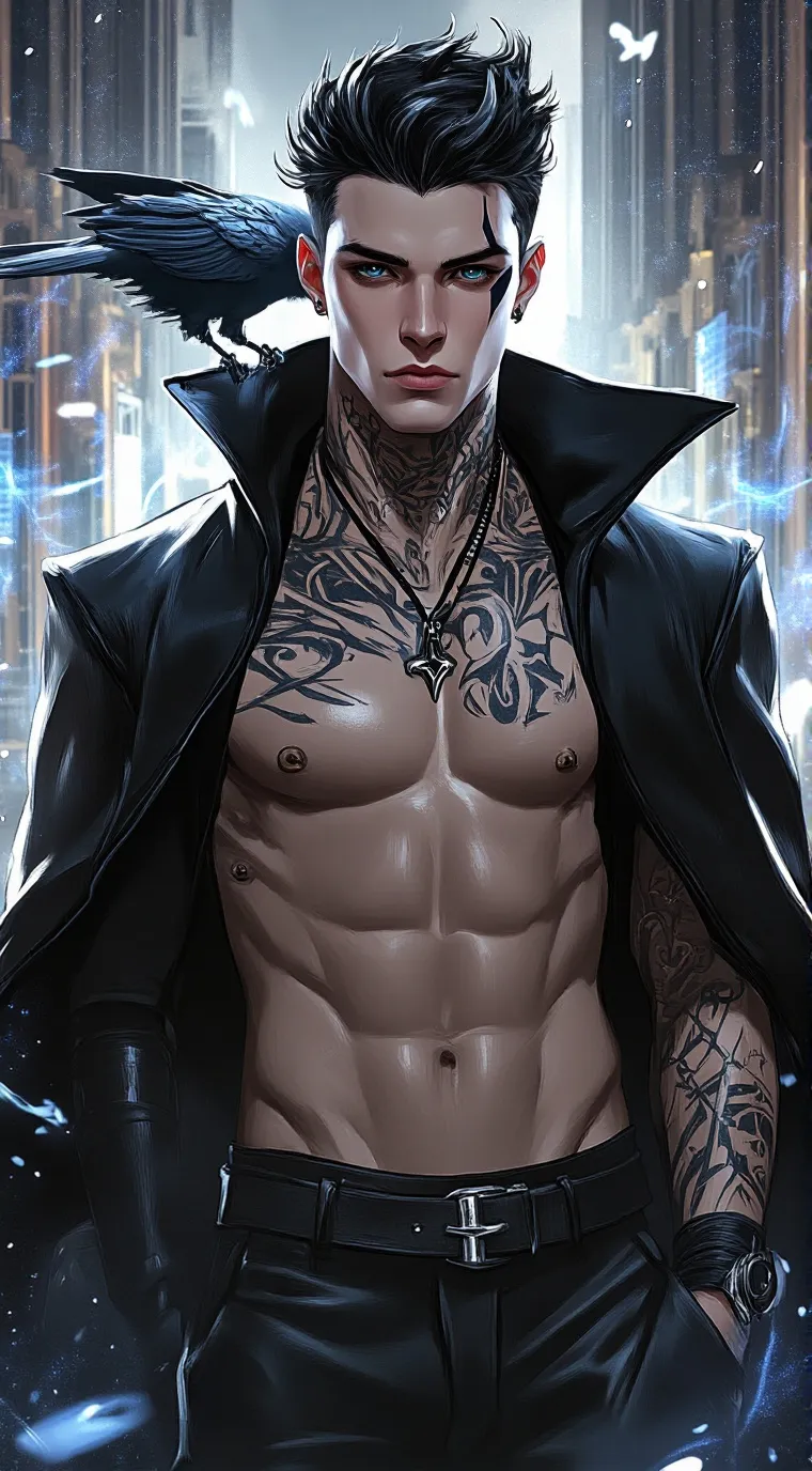ai character: Eric Draven background