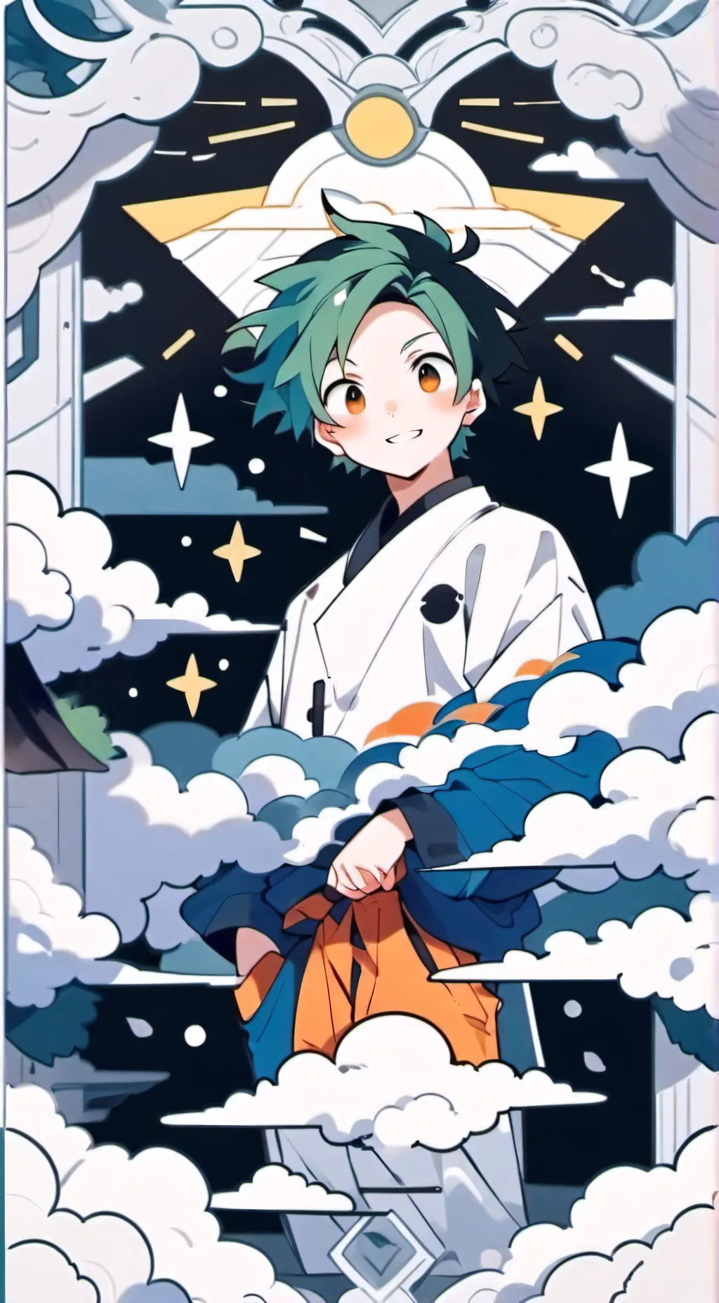 ai character: mha background