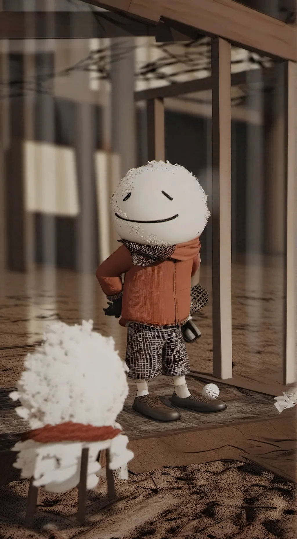 ai character: Pick me BFDI  background