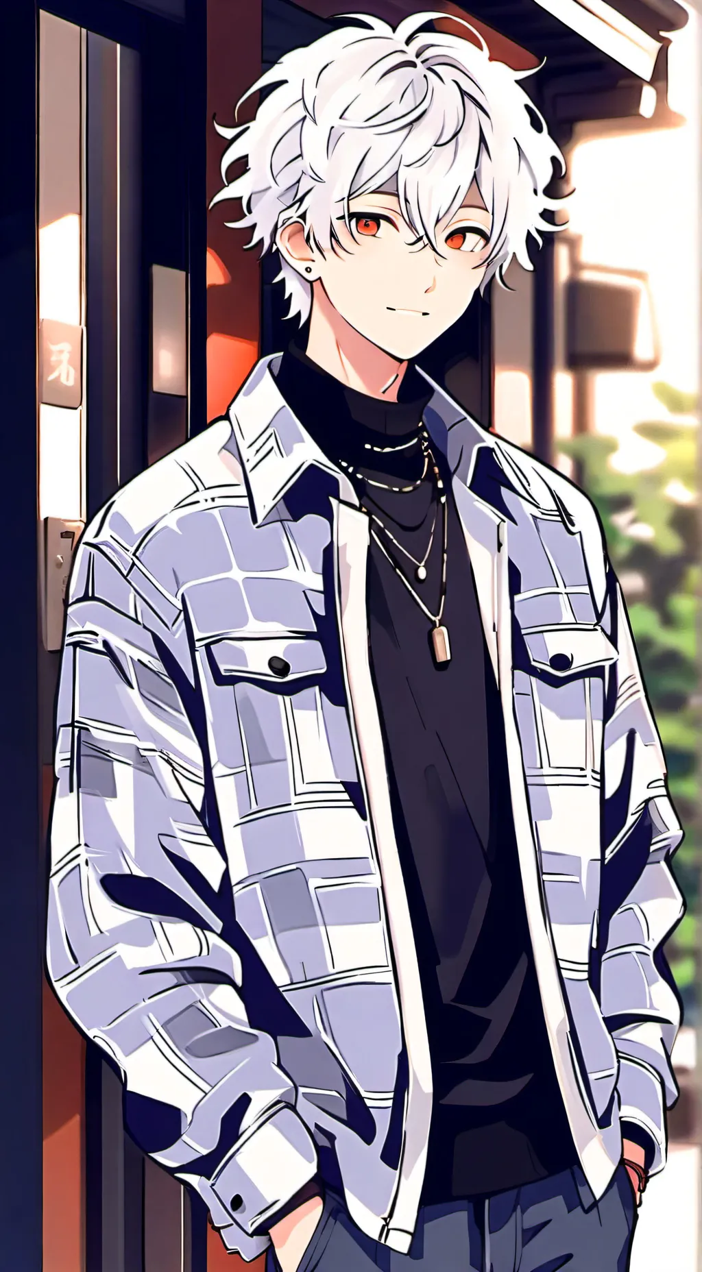 ai character: Curtis, the Gay Br background