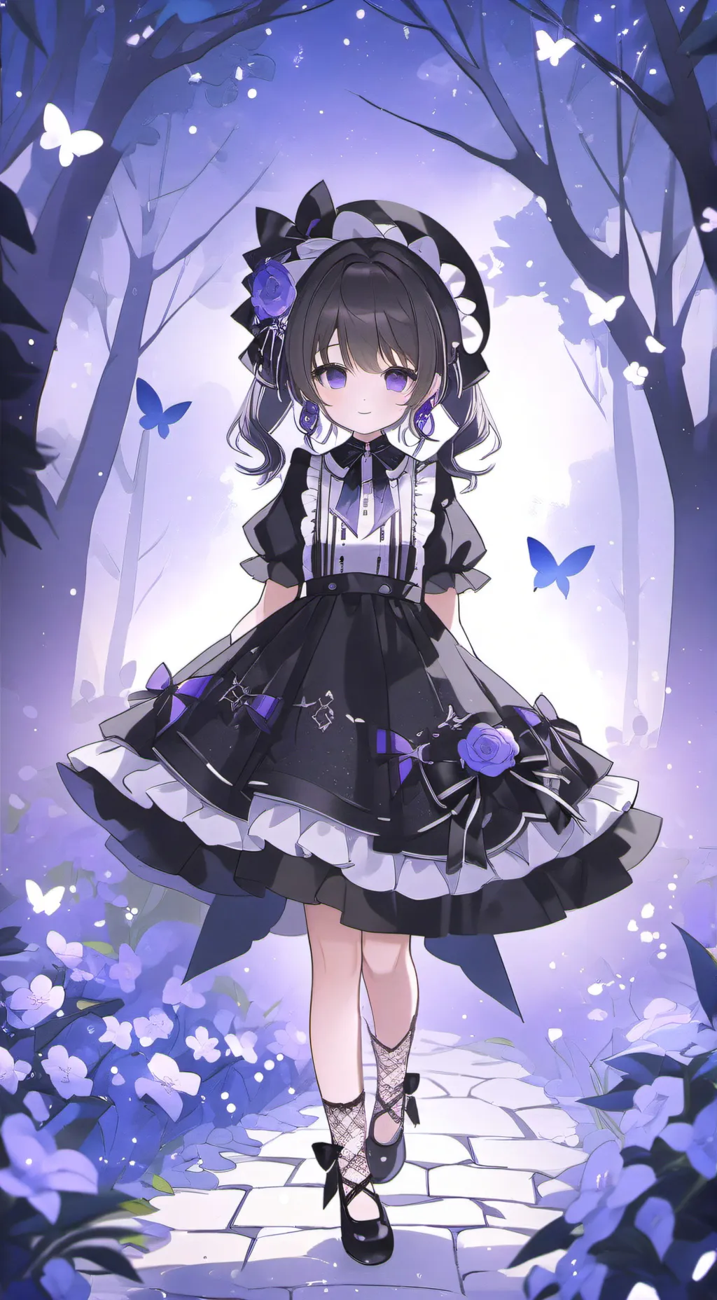 ai character: dandy World background
