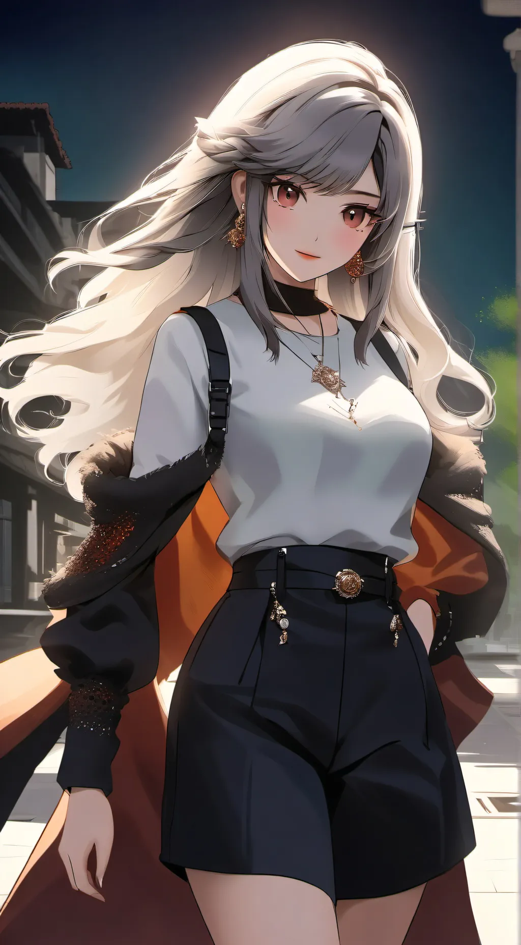 ai character: Erica  background