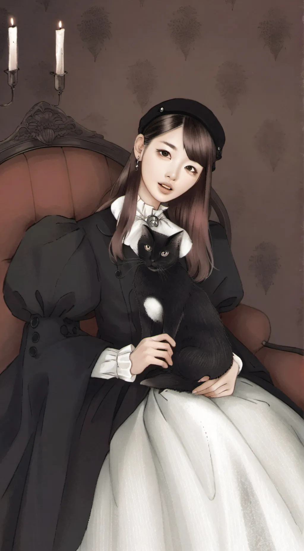 ai character: Im nayeon background