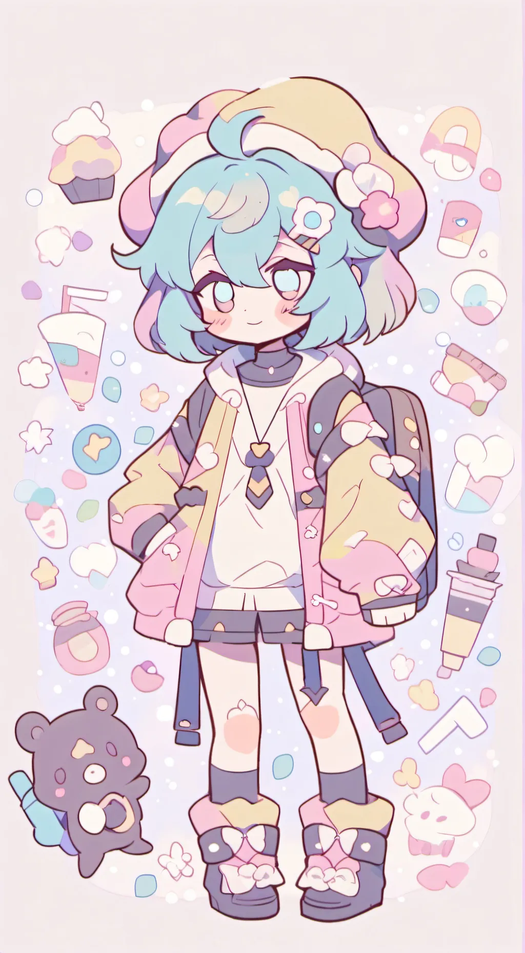 ai character: países michis background