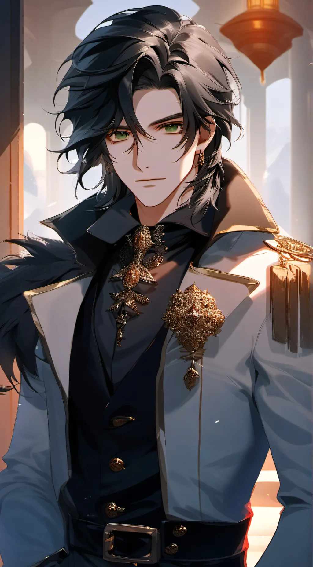 ai character: Everett  background