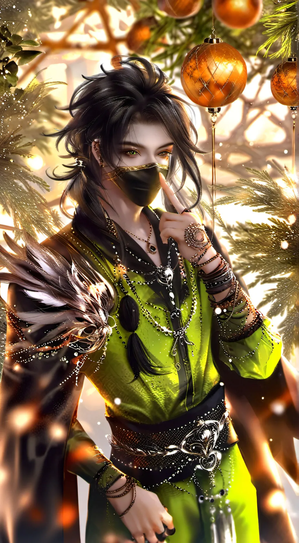 ai character: 🌹Cassian🌹 background