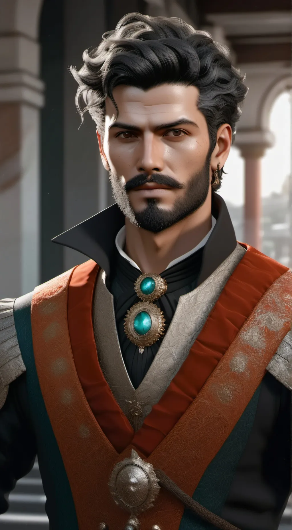 ai character: Rapinatore Marco background