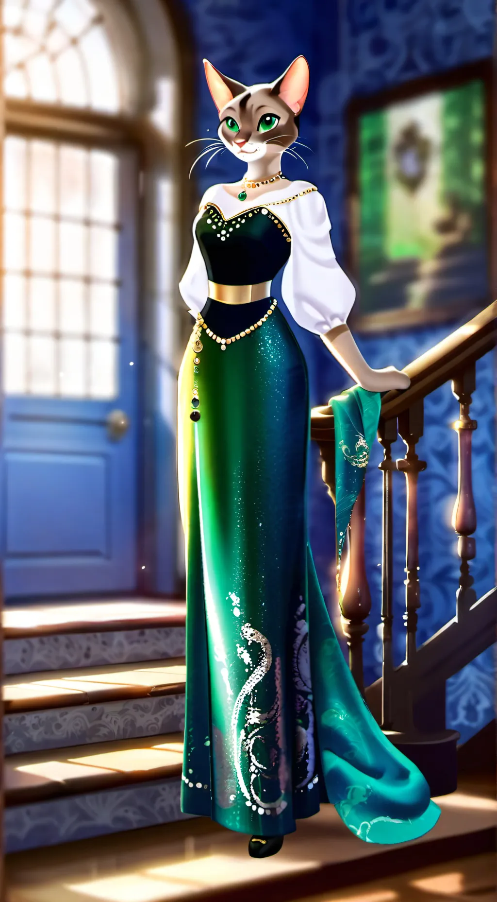 ai character: lily background