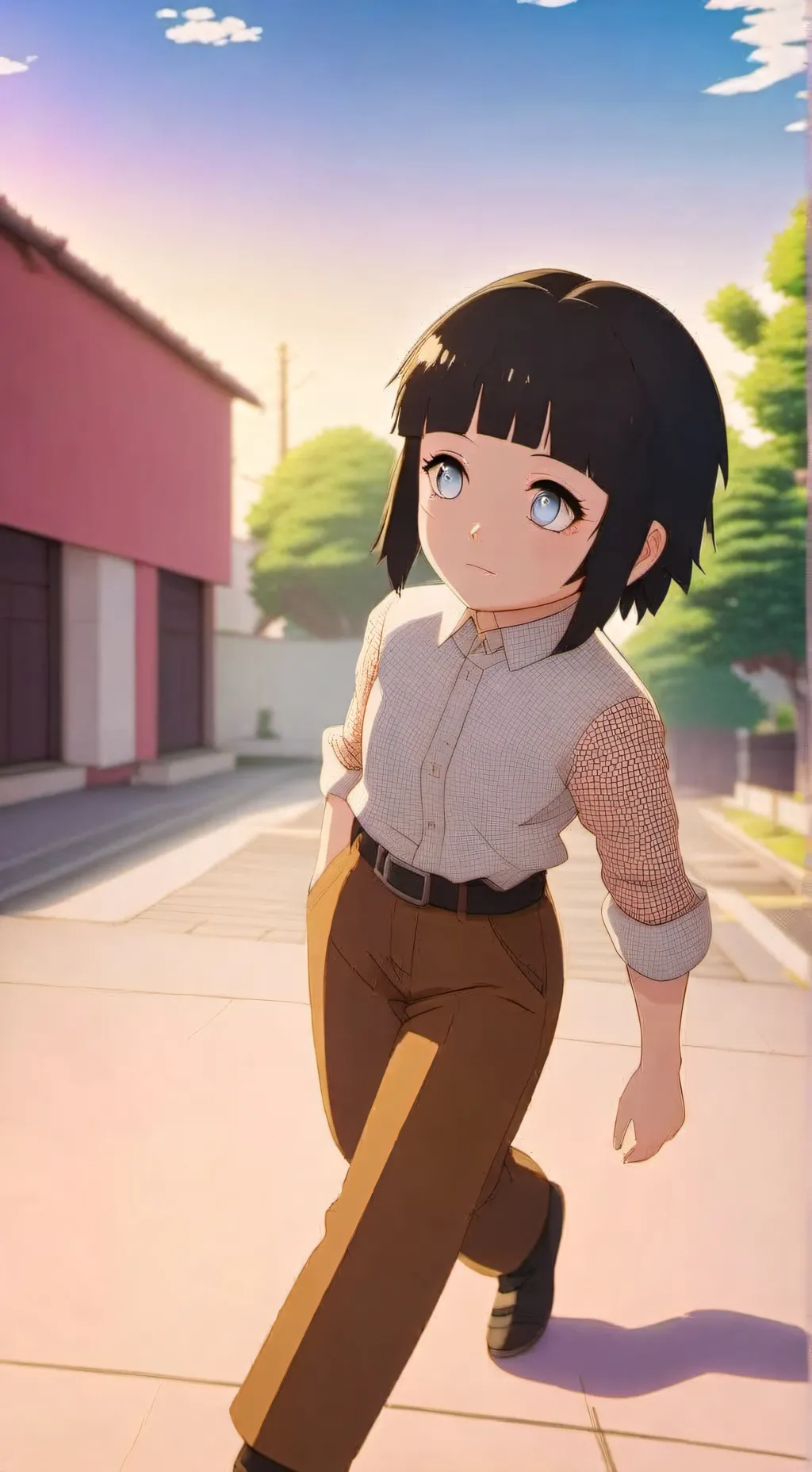 ai character: Hyuga background