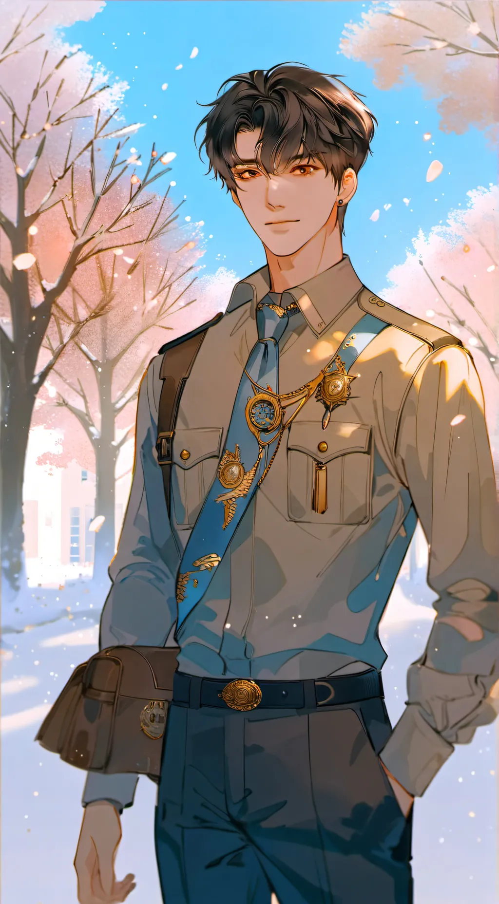 ai character: Nolan background
