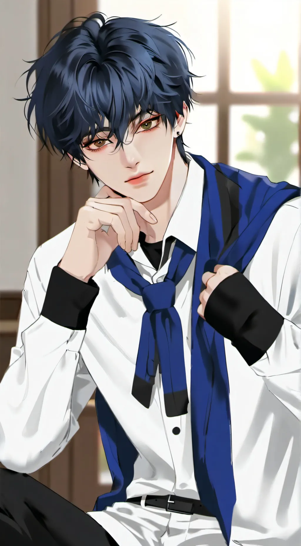 ai character: Caspian  background