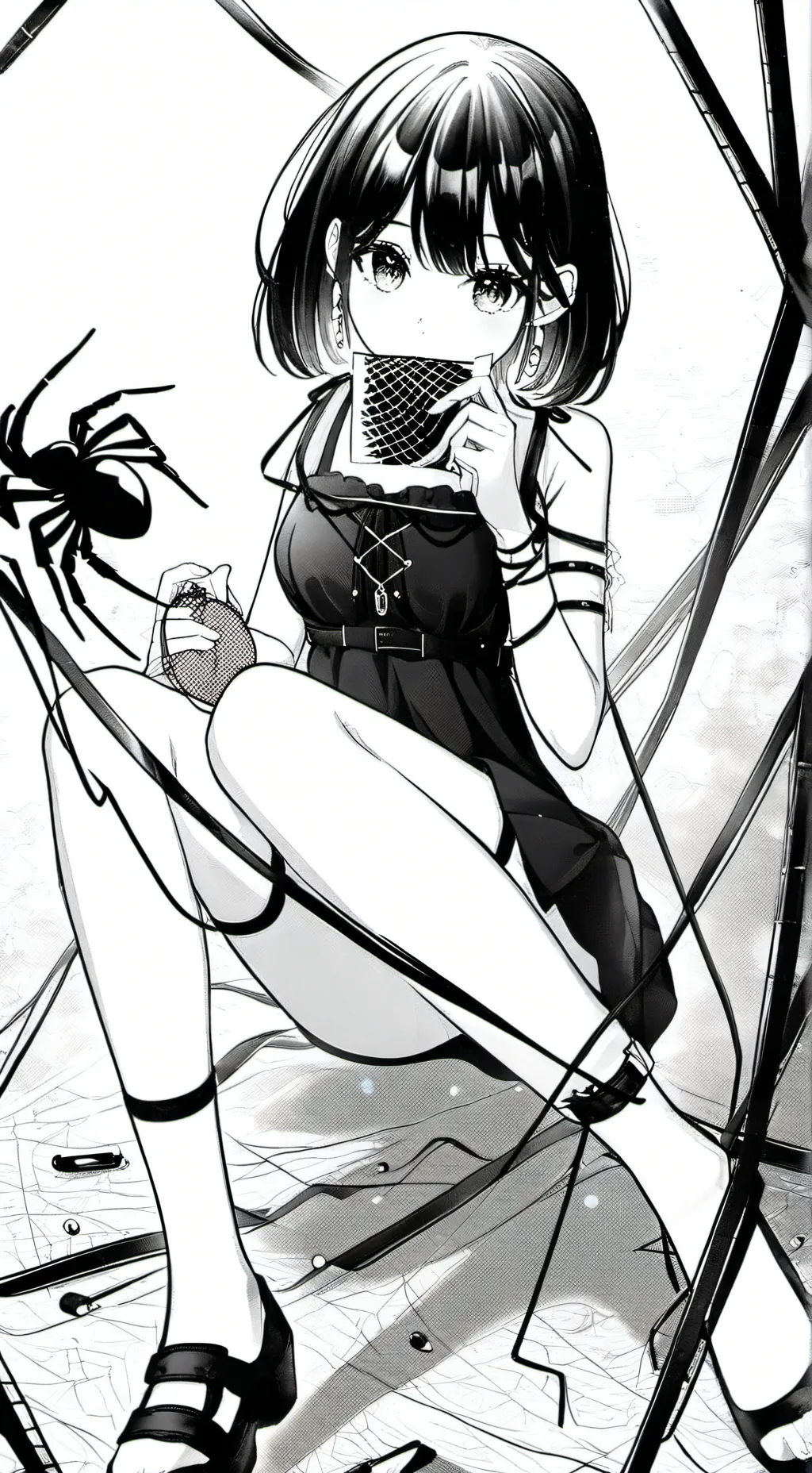ai character: Arachnophobia background
