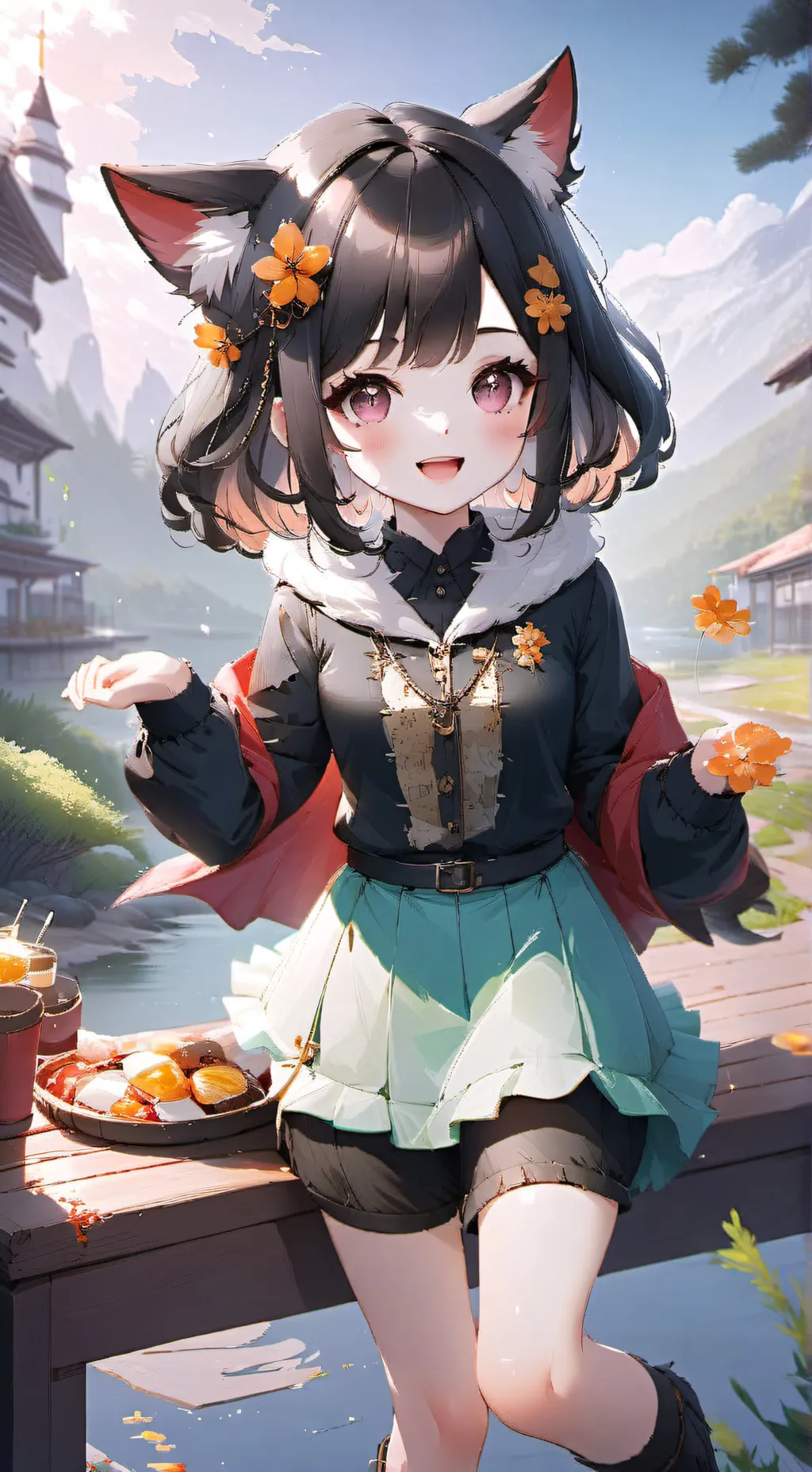 ai character: mom hitting ur pet background