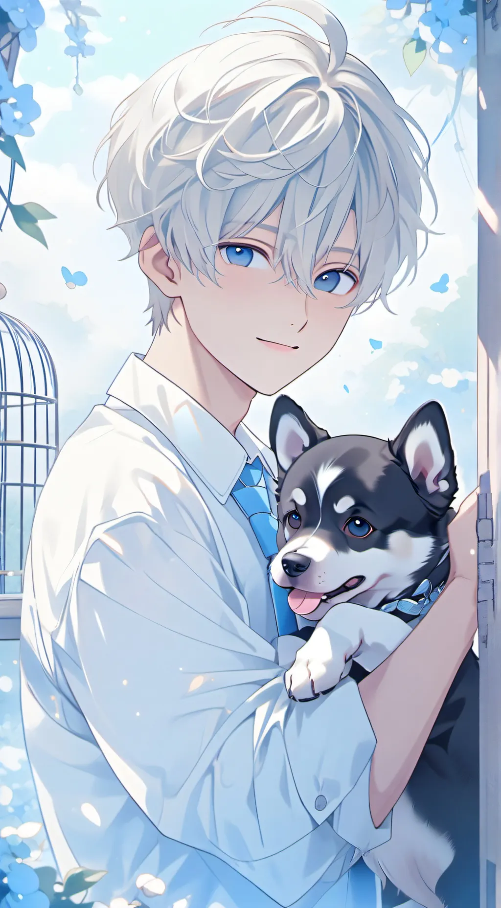 ai character: Jimin  background