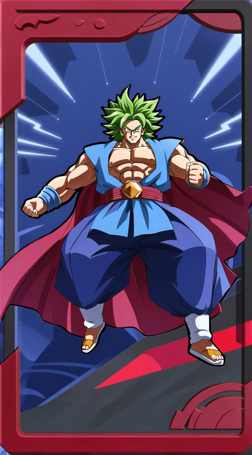 ai character: broly  background
