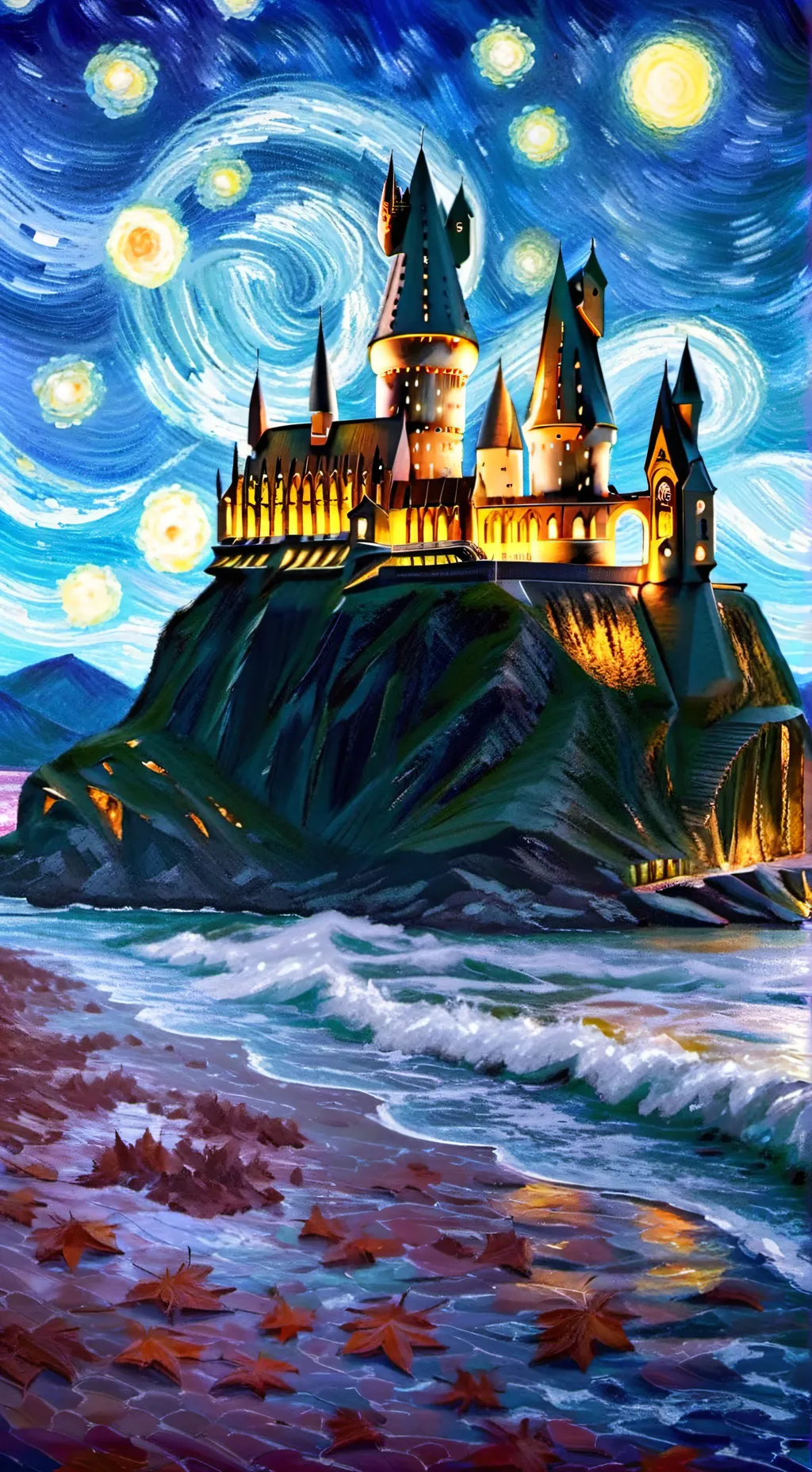 ai character: hogwarts your trio background