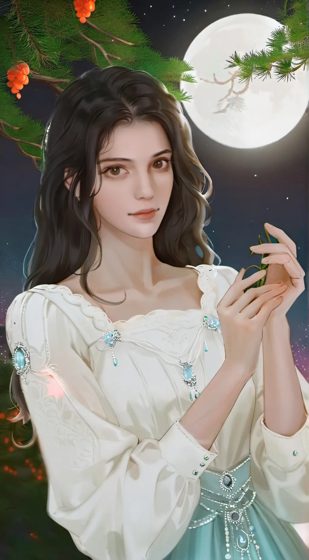 ai character: Gabriella  background