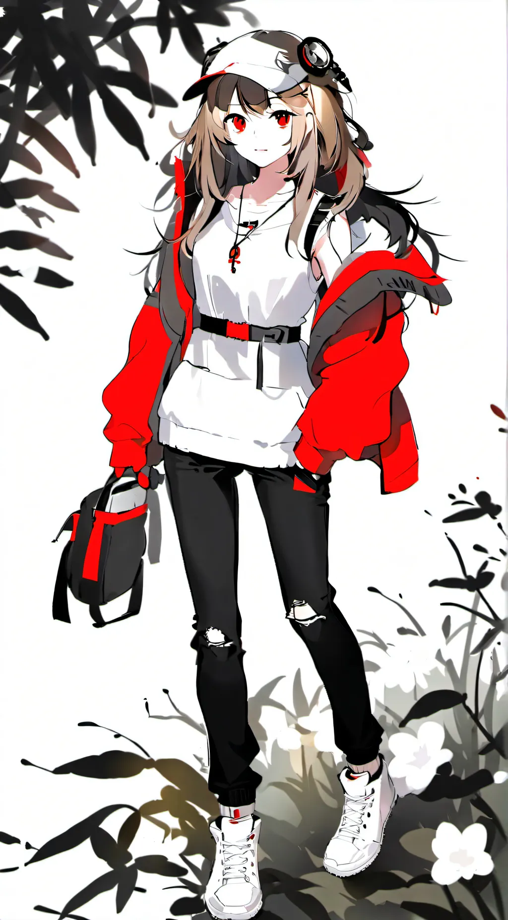 ai character: Khaki (normal) background