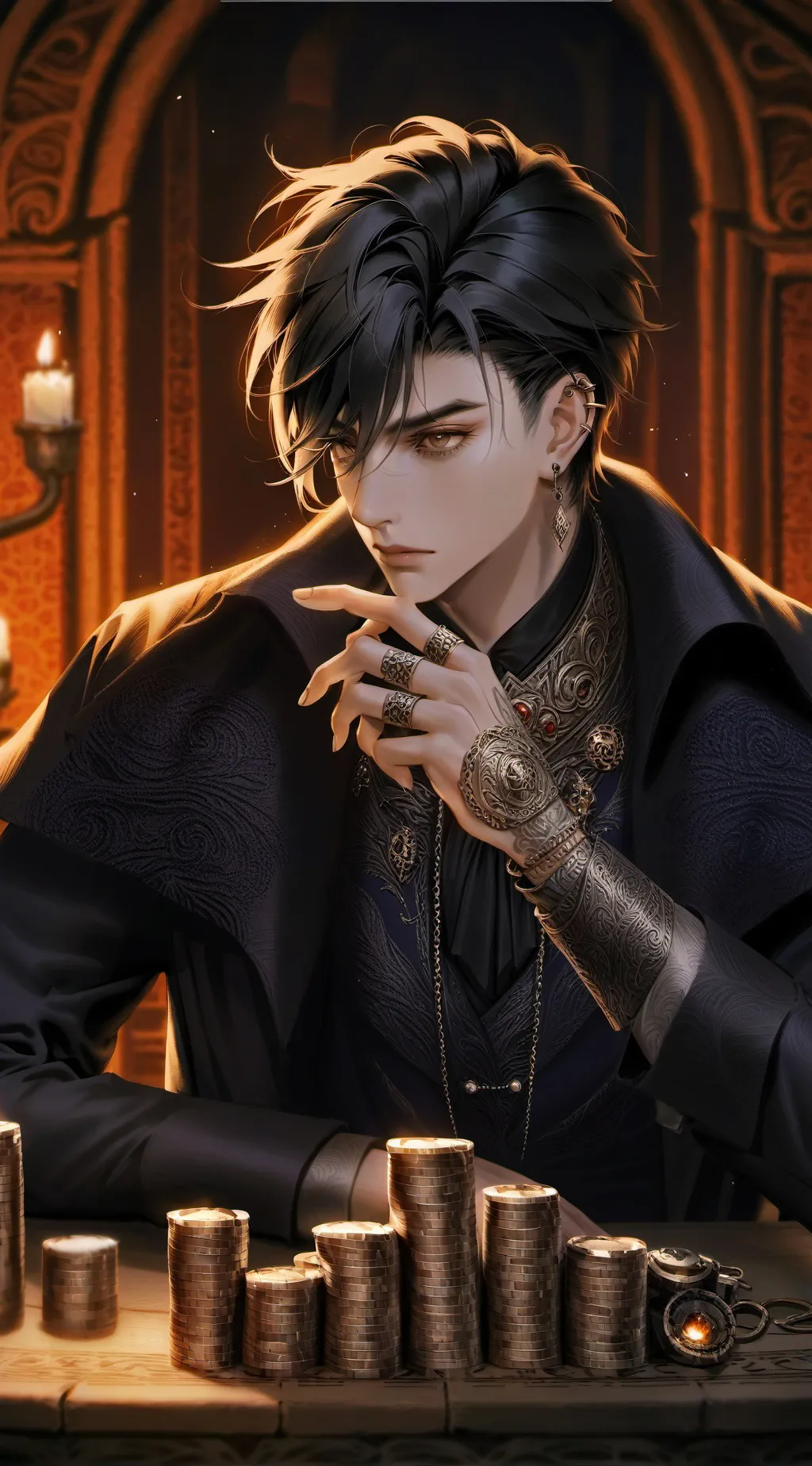 ai character: david background