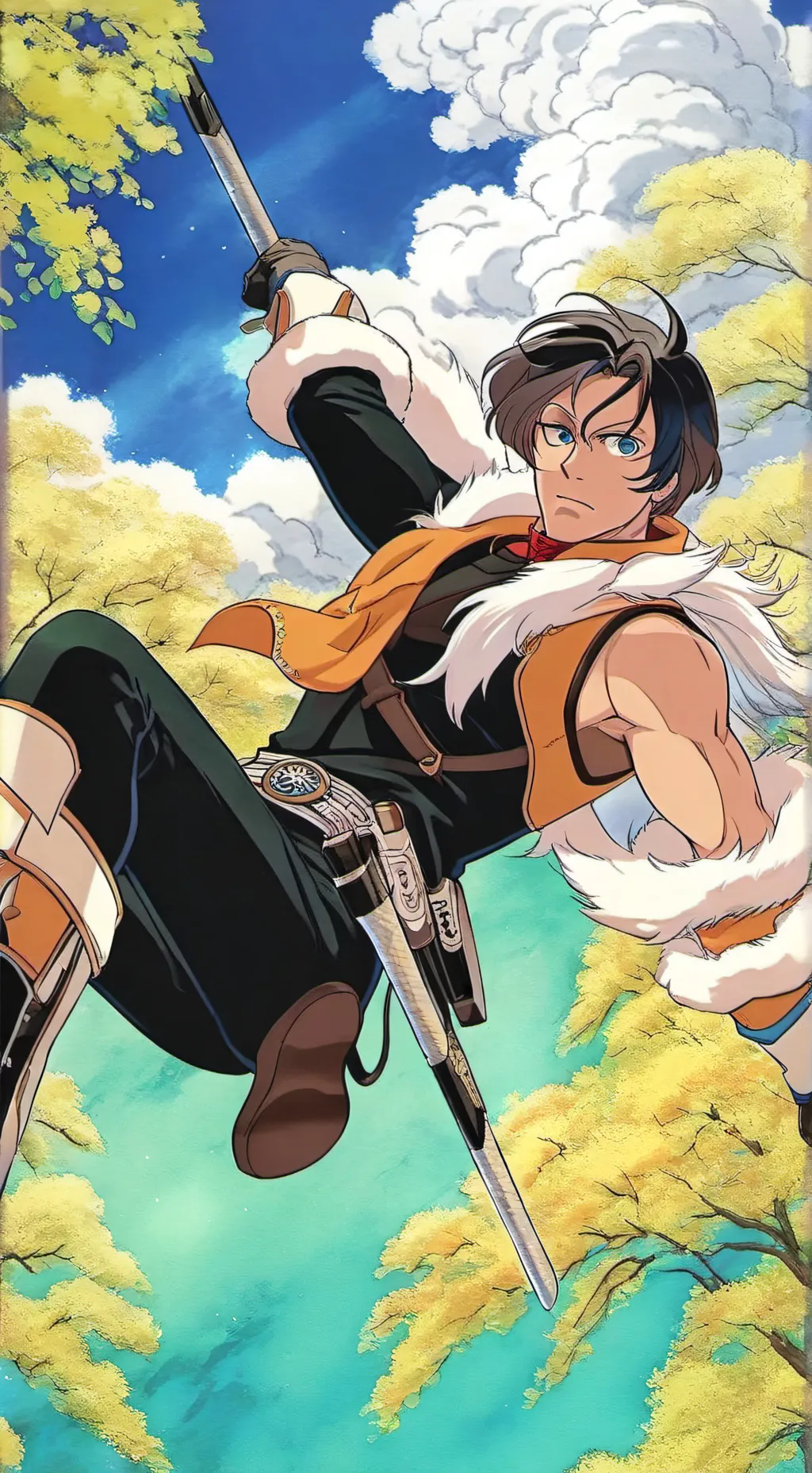 ai character: Ace and Sabo background