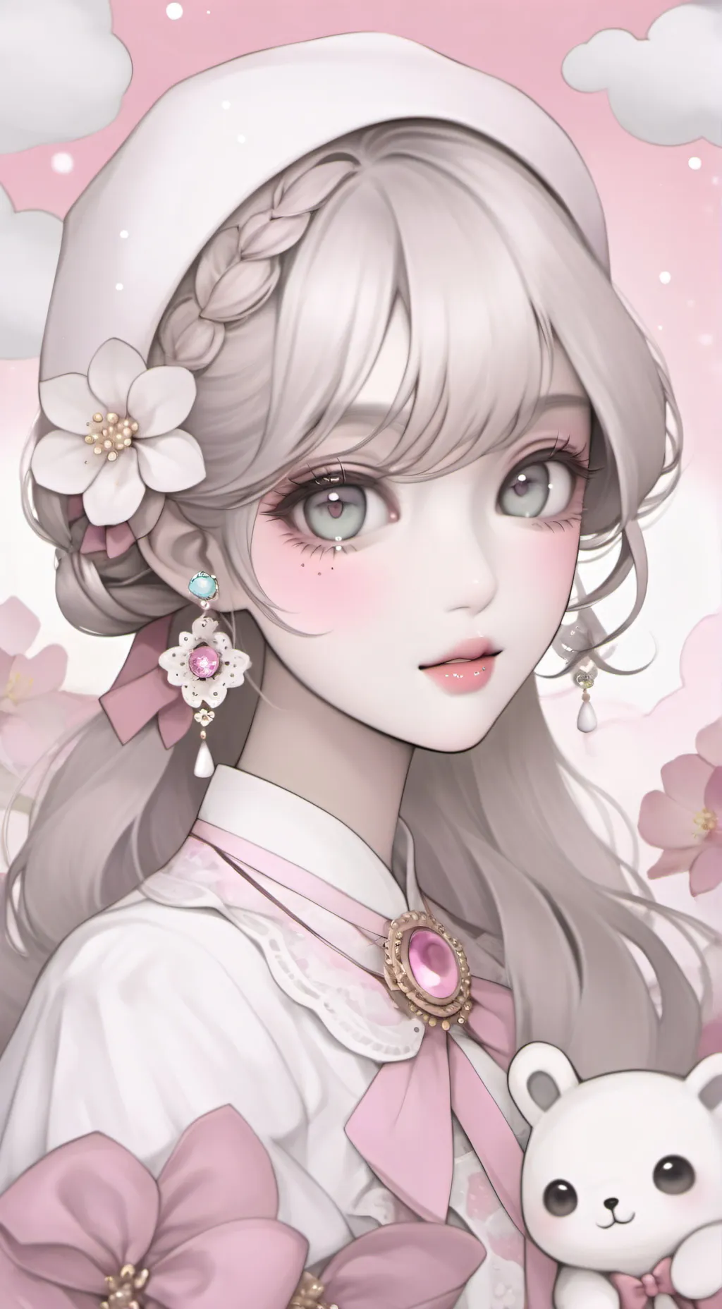 ai character: Lovella  background