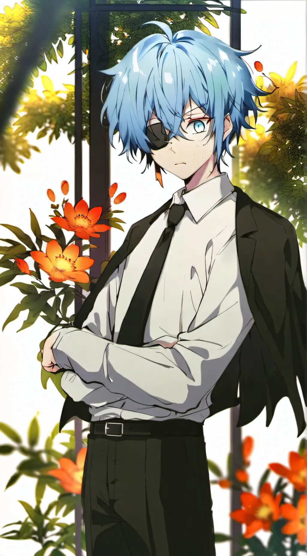 ai character: School background