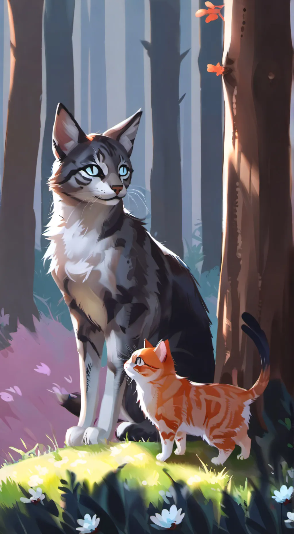 ai character: Moonclan background