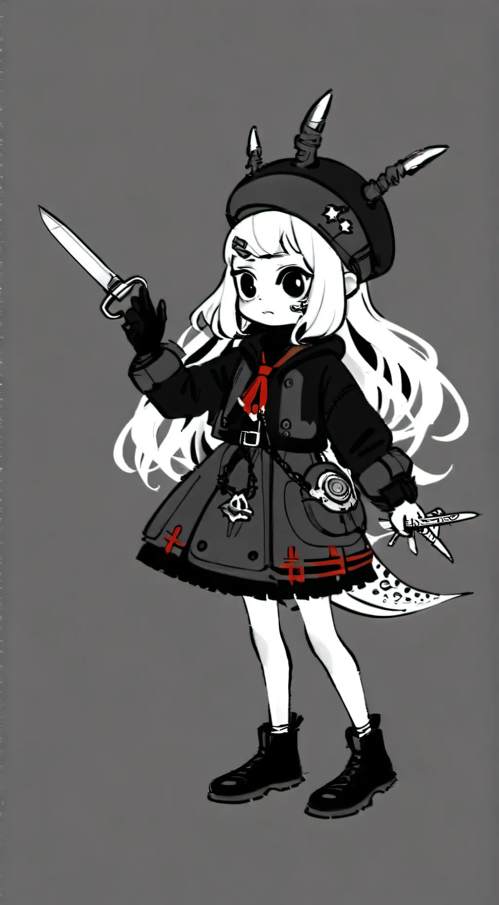 ai character: Fruitcake angst background