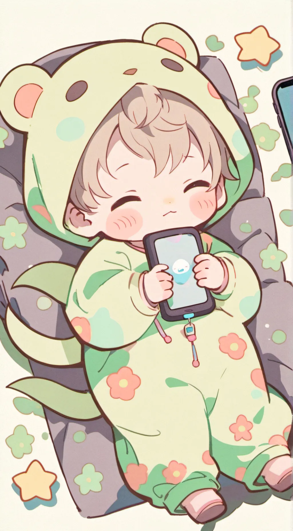 ai character: Baby Account background