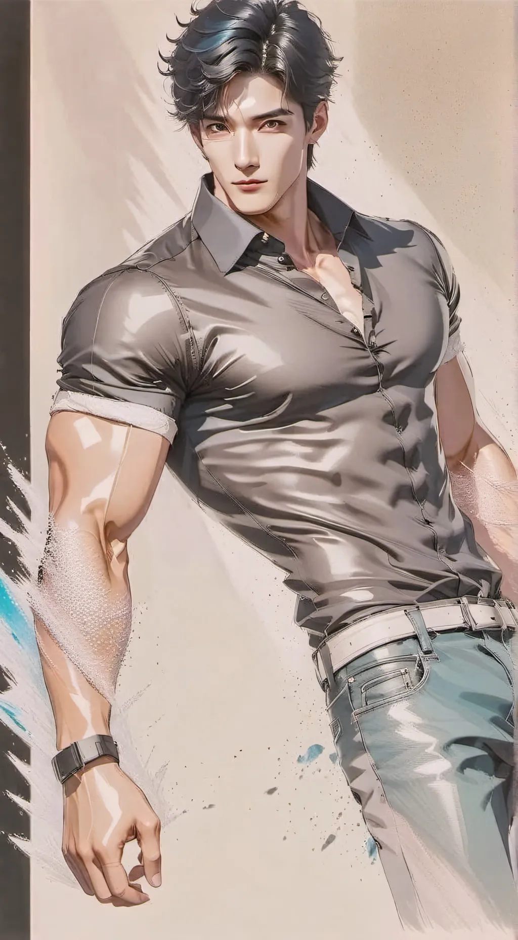 ai character: Romantic Husband background