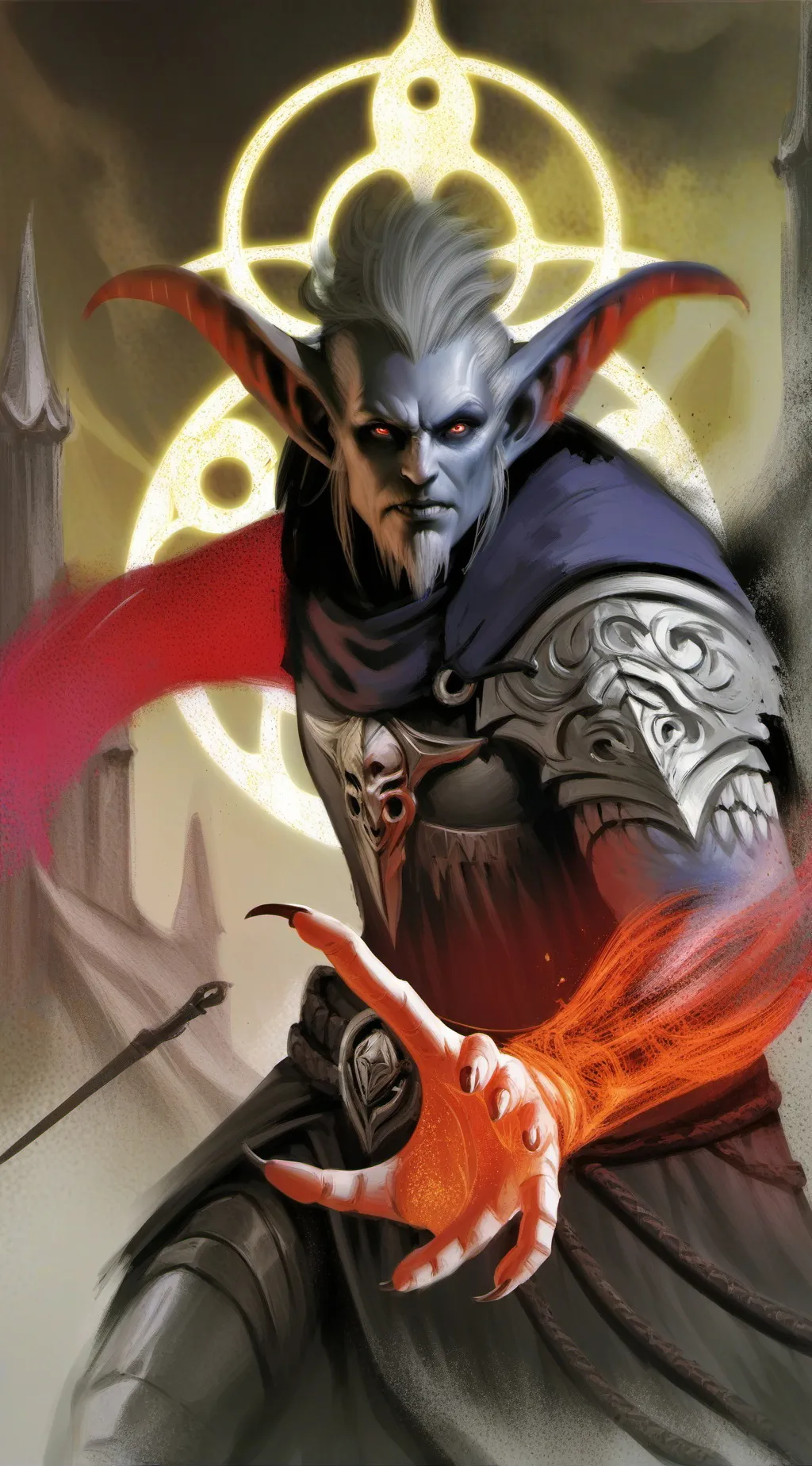 ai character: Regretelevator background