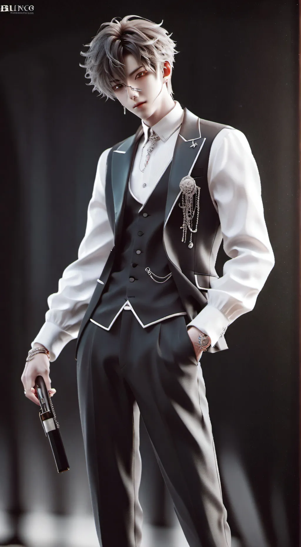 ai character: Luca  background