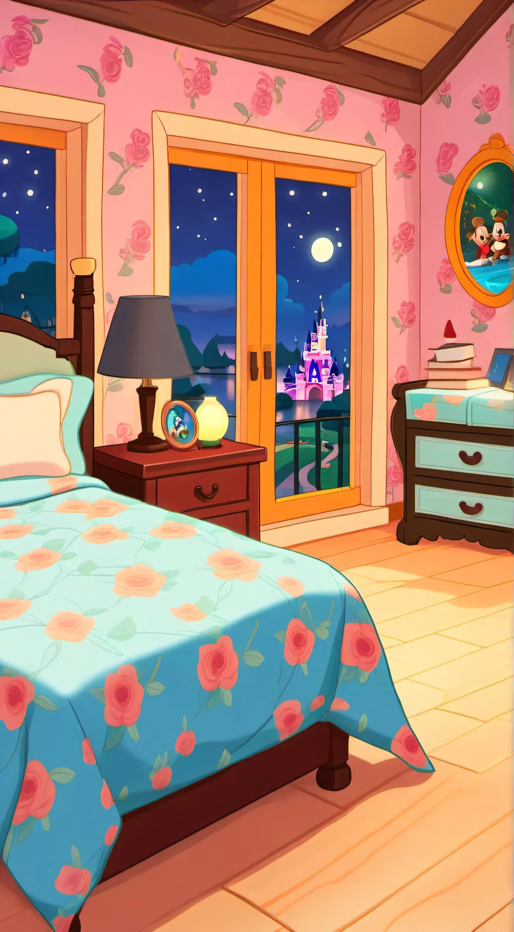 ai character: Engel’s Hangout  background