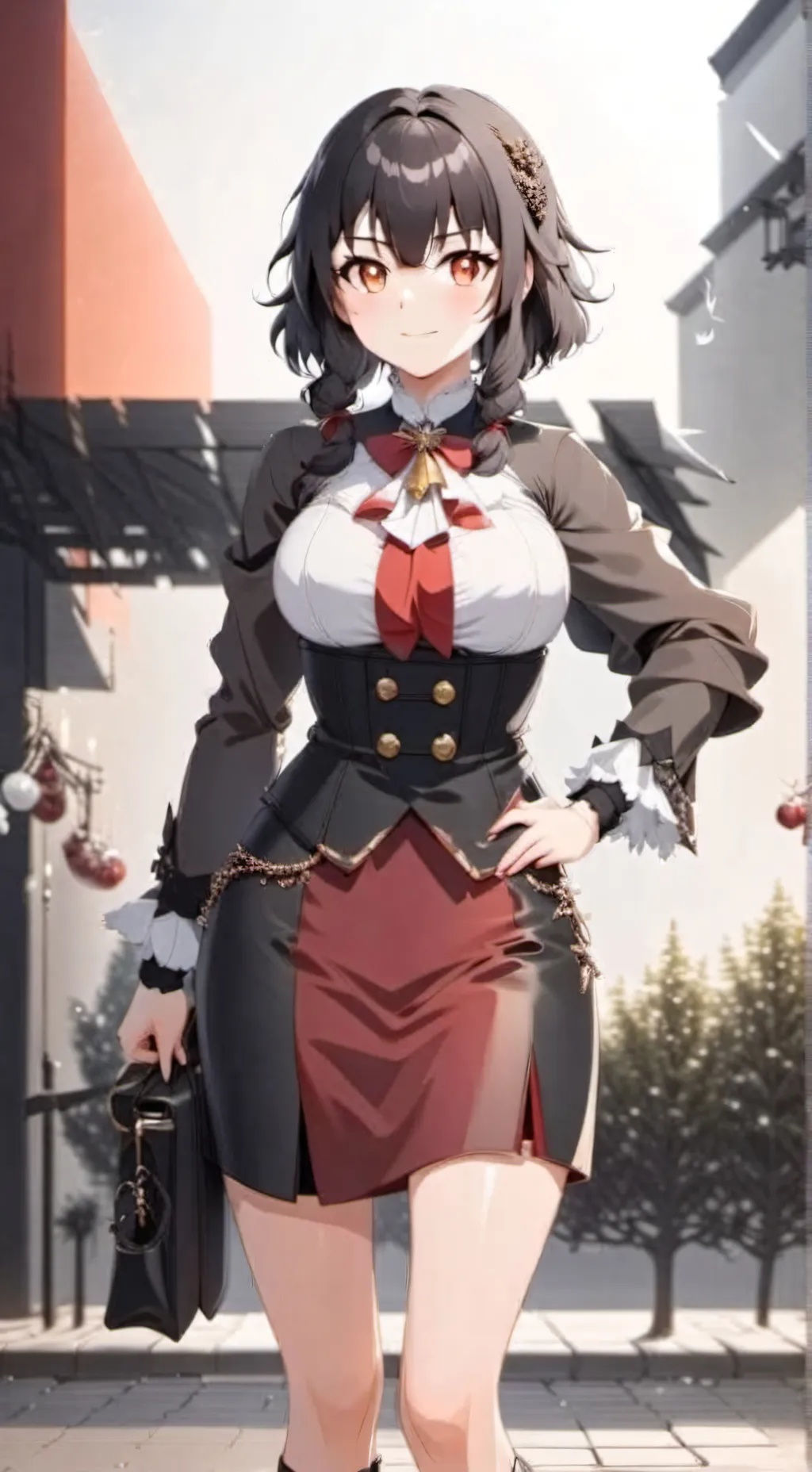 ai character: selena background