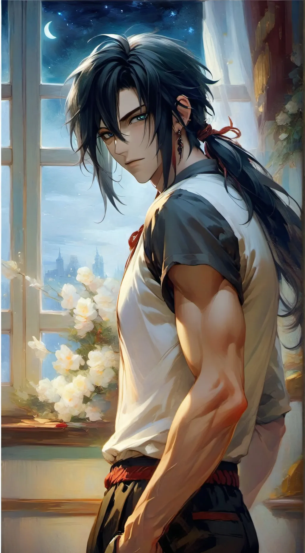ai character: Kenny background