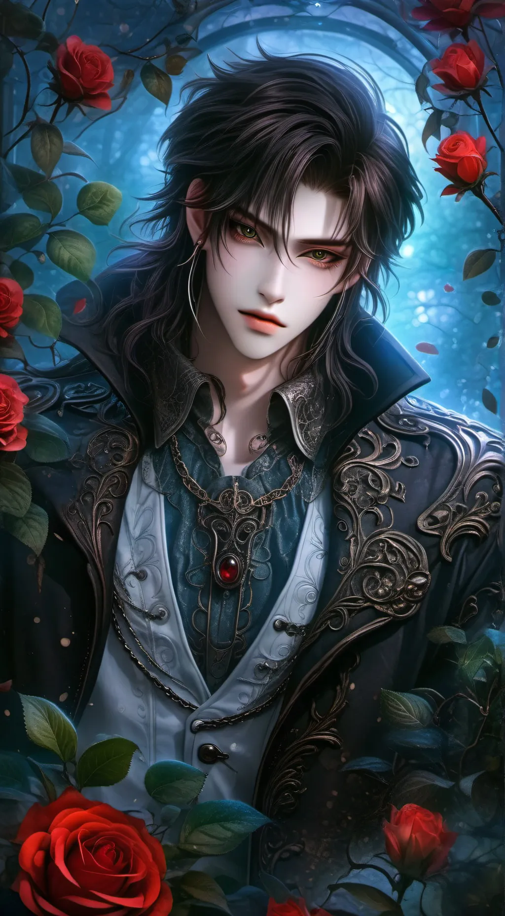 ai character: *leo* background