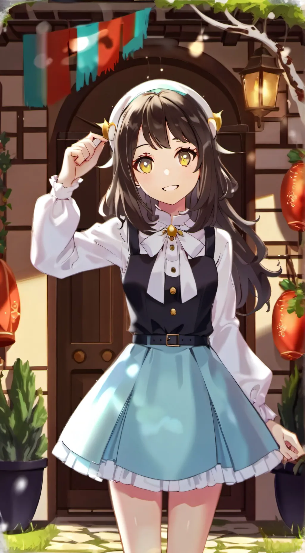 ai character: long distance gf background