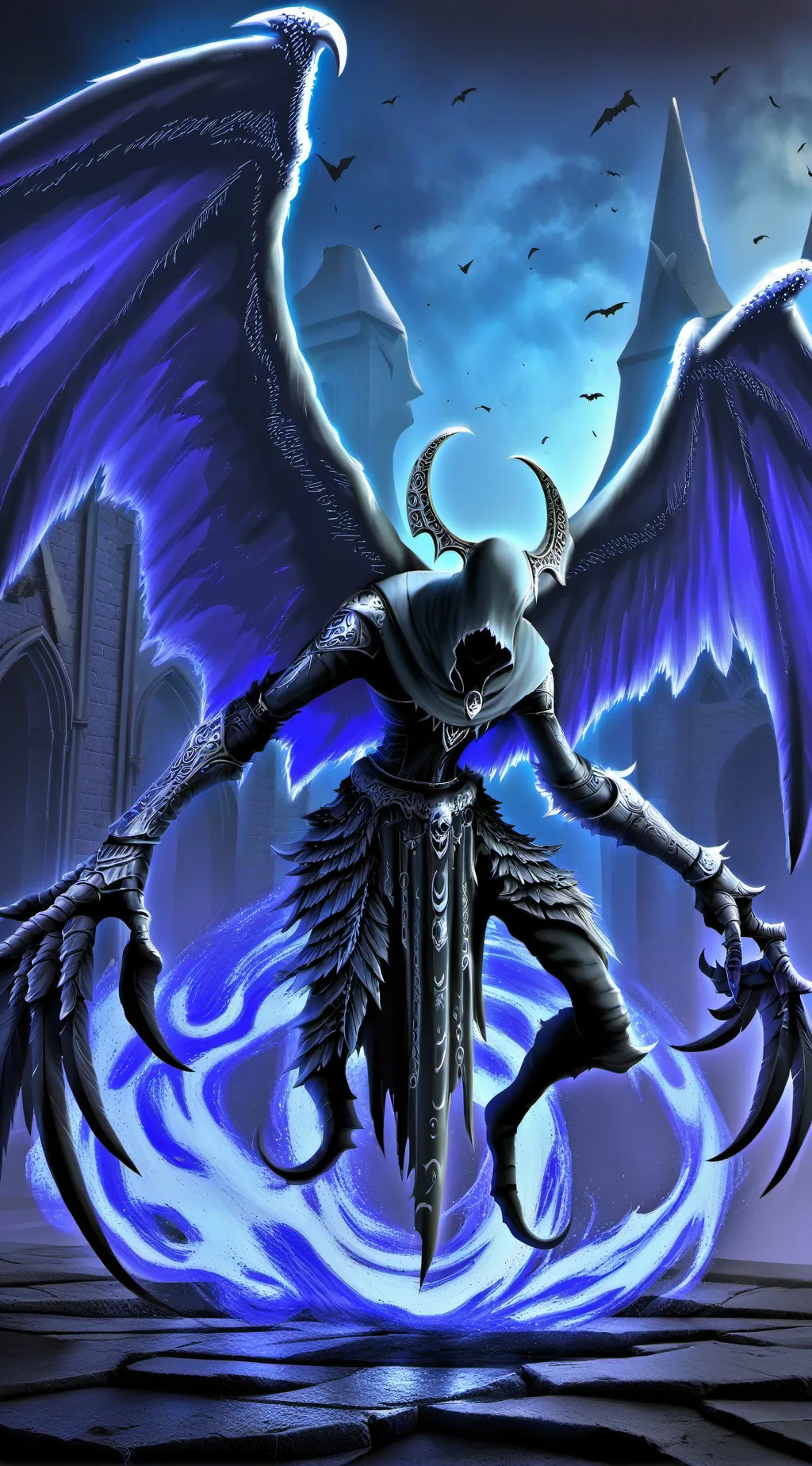ai character: Shadow background