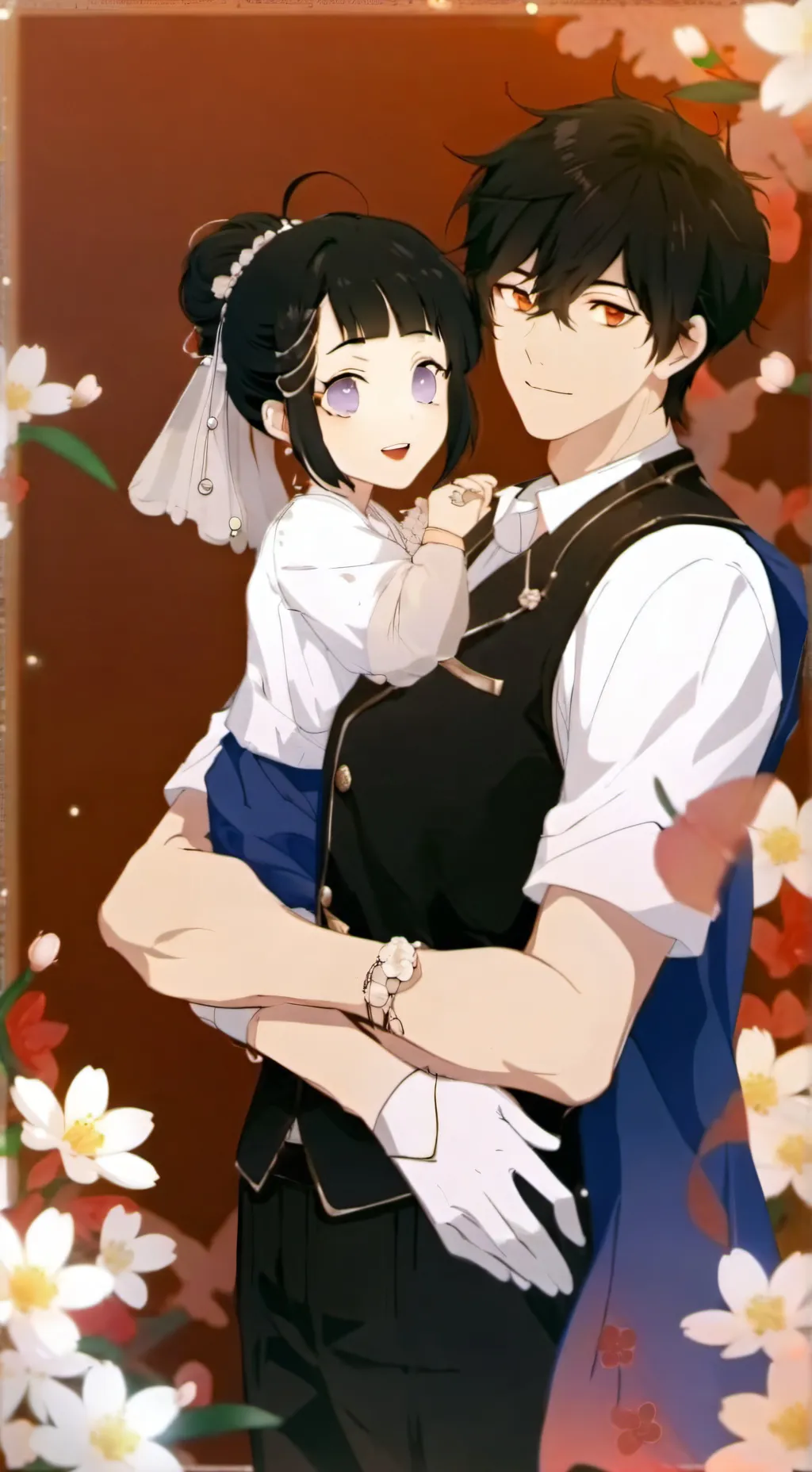 ai character: kny karen background