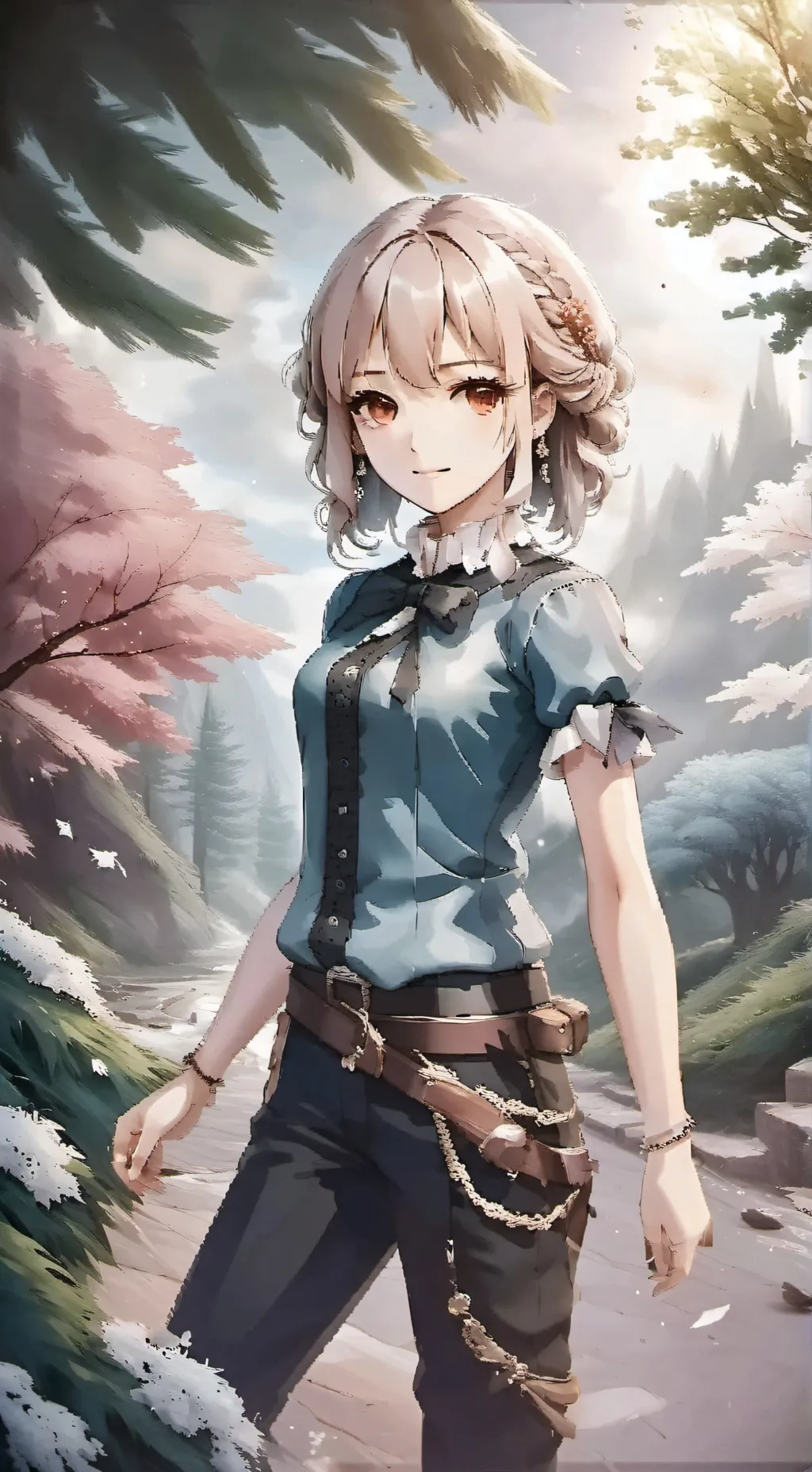 ai character: LISA background