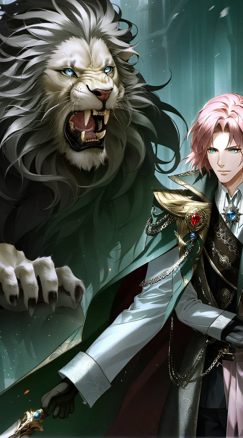 ai character: prince Axel background