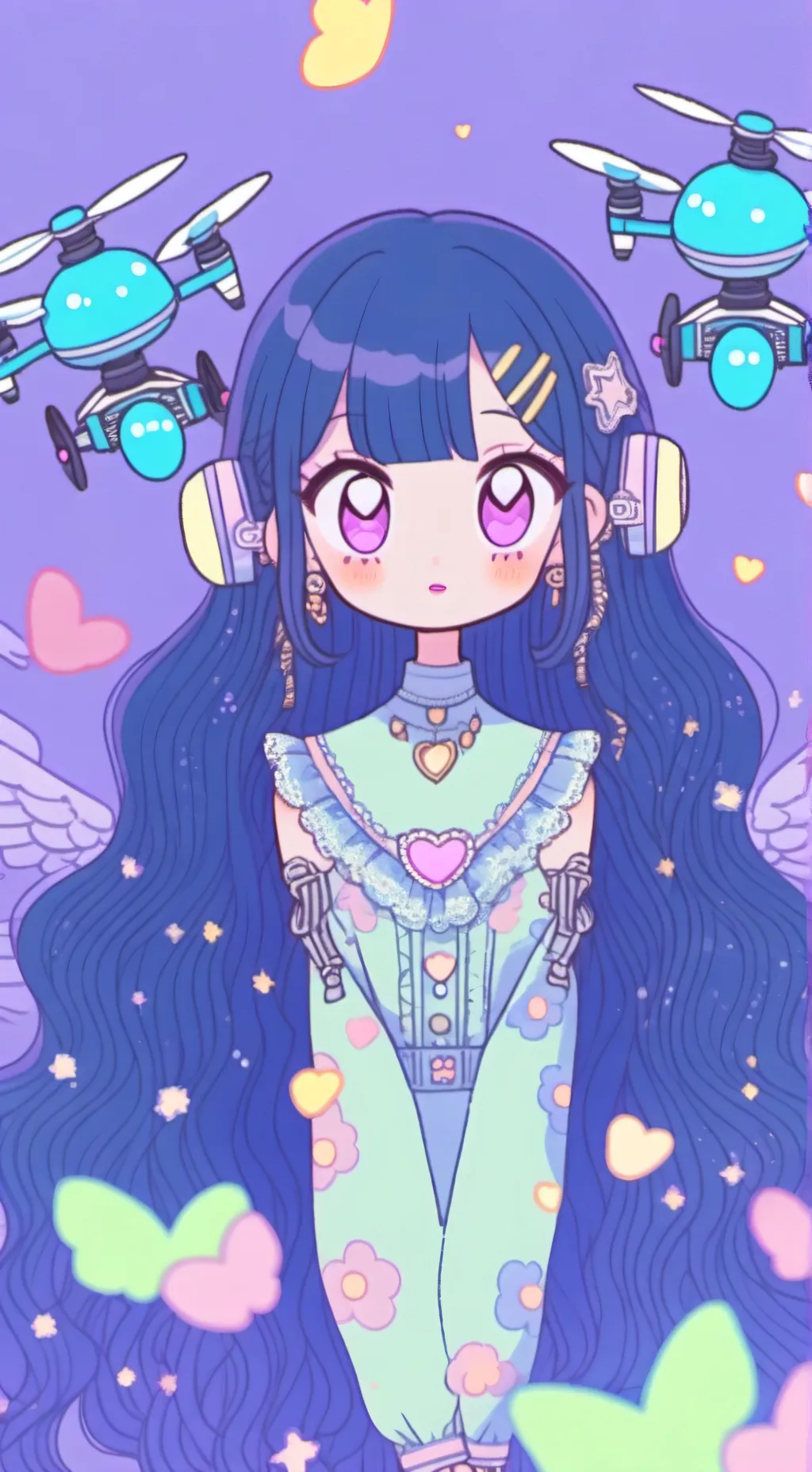 ai character: V background